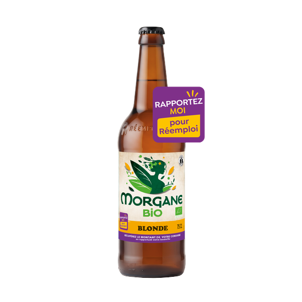 Bière Morgane Blonde bio